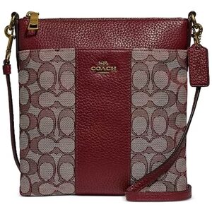 Coach Kitt Signature Jacquard Crossbody